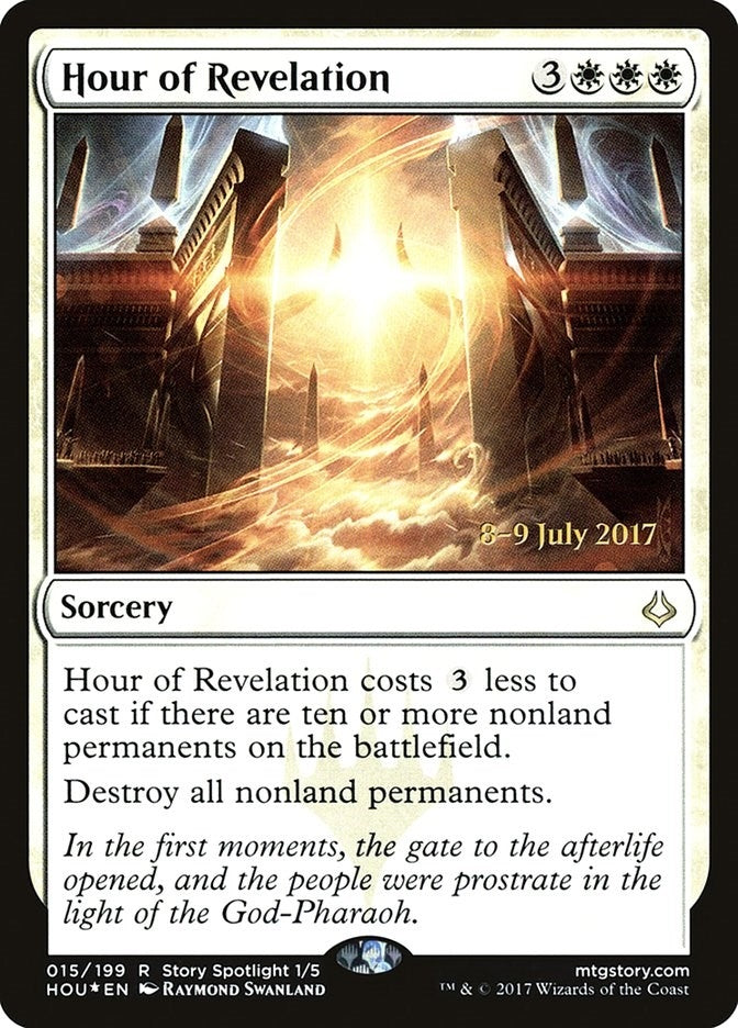 Image for Hour of Revelation (15) [Prerelease Cards] - Magic: The Gathering
