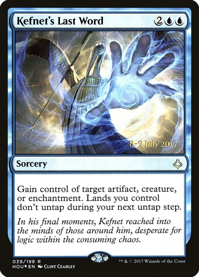 Image for Kefnet's Last Word (39) [Prerelease Cards] - Magic: The Gathering