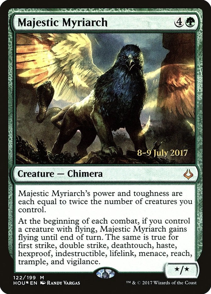 Image for Majestic Myriarch (122) [Prerelease Cards] - Magic: The Gathering