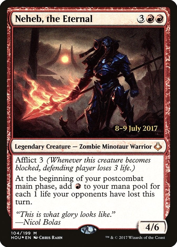 Image for Neheb, the Eternal (104) [Prerelease Cards] - Magic: The Gathering