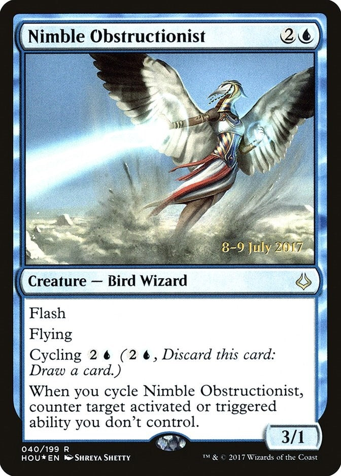 Image for Nimble Obstructionist (40) [Prerelease Cards] - Magic: The Gathering