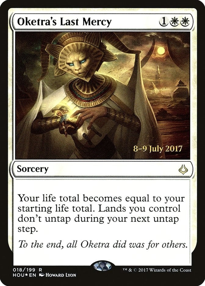Image for Oketra's Last Mercy (18) [Prerelease Cards] - Magic: The Gathering