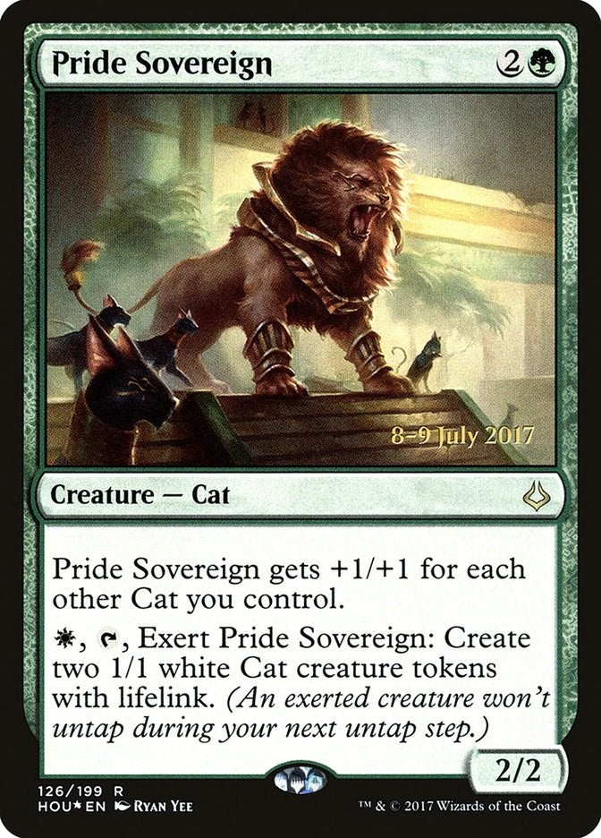 Image for Pride Sovereign (126) [Prerelease Cards] - Magic: The Gathering
