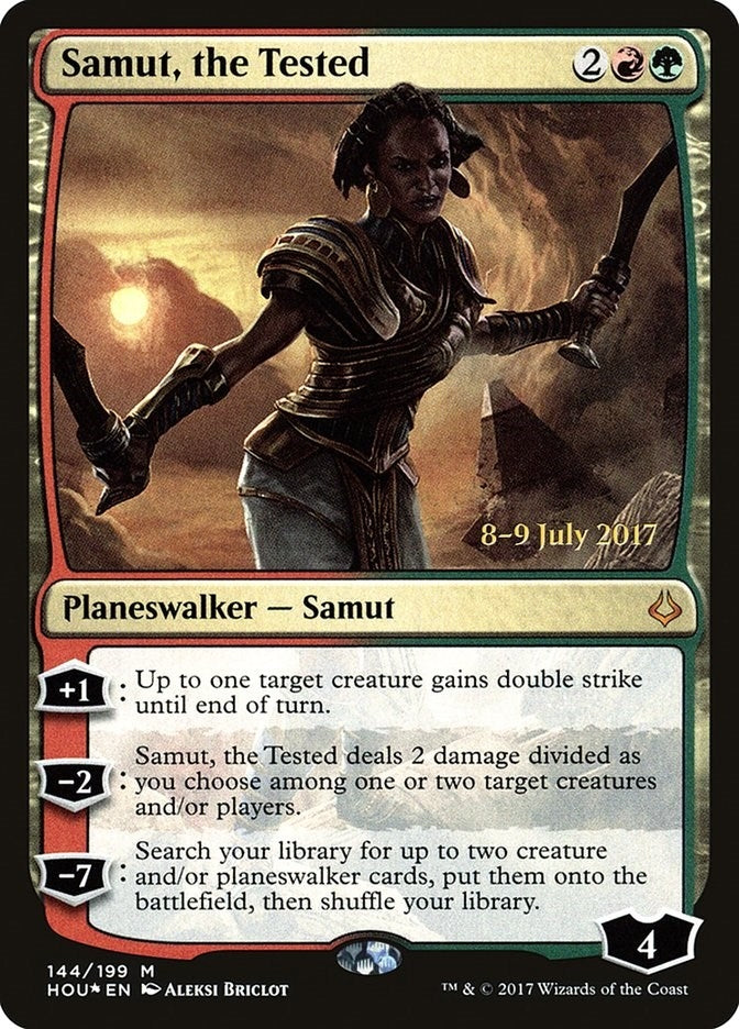 Image for Samut, the Tested (144) [Prerelease Cards] - Magic: The Gathering