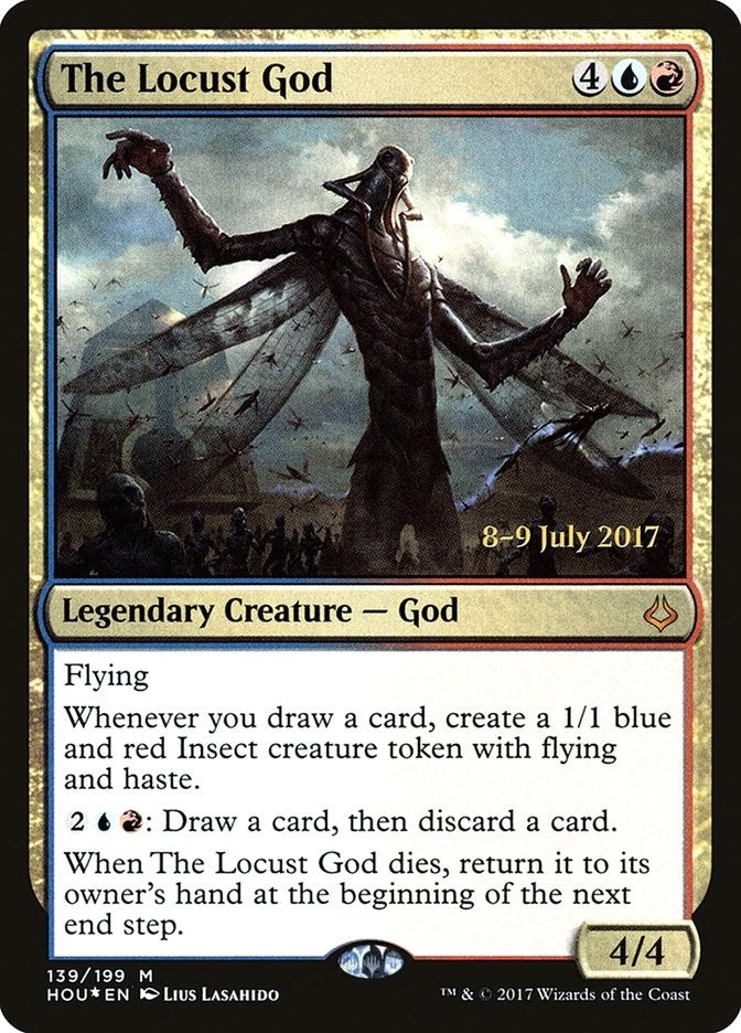 Image for The Locust God (139) [Prerelease Cards] - Magic: The Gathering