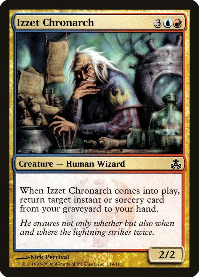 Image for Izzet Chronarch (119) [Guildpact] - Magic: The Gathering