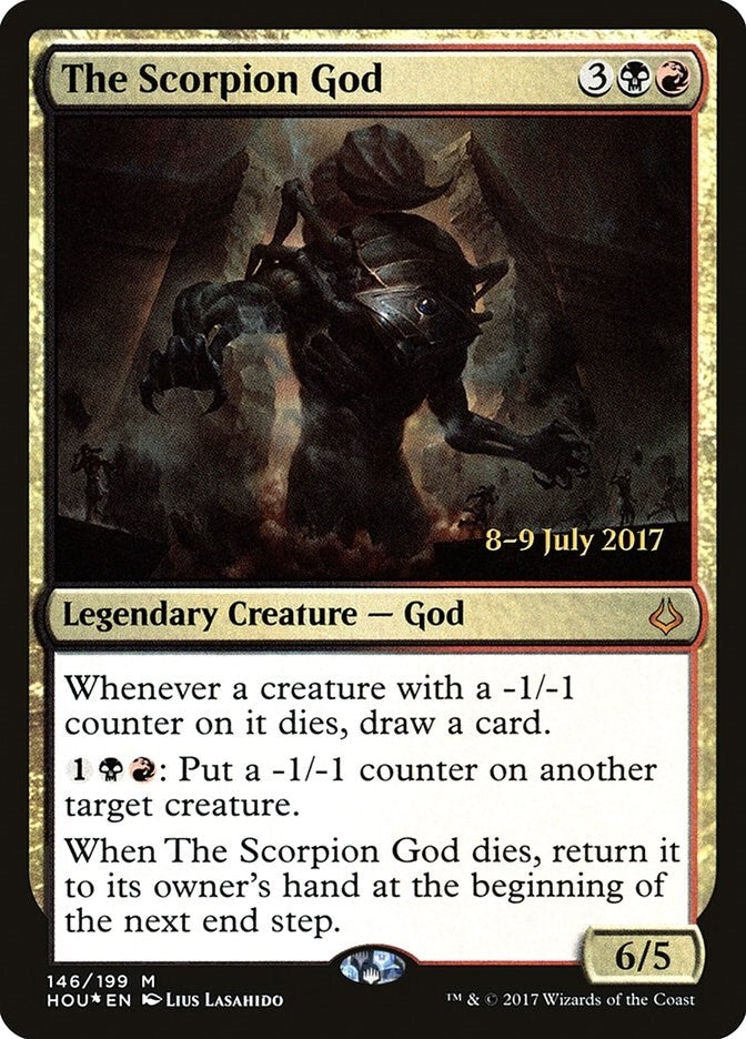 Image for The Scorpion God (146) [Prerelease Cards] - Magic: The Gathering