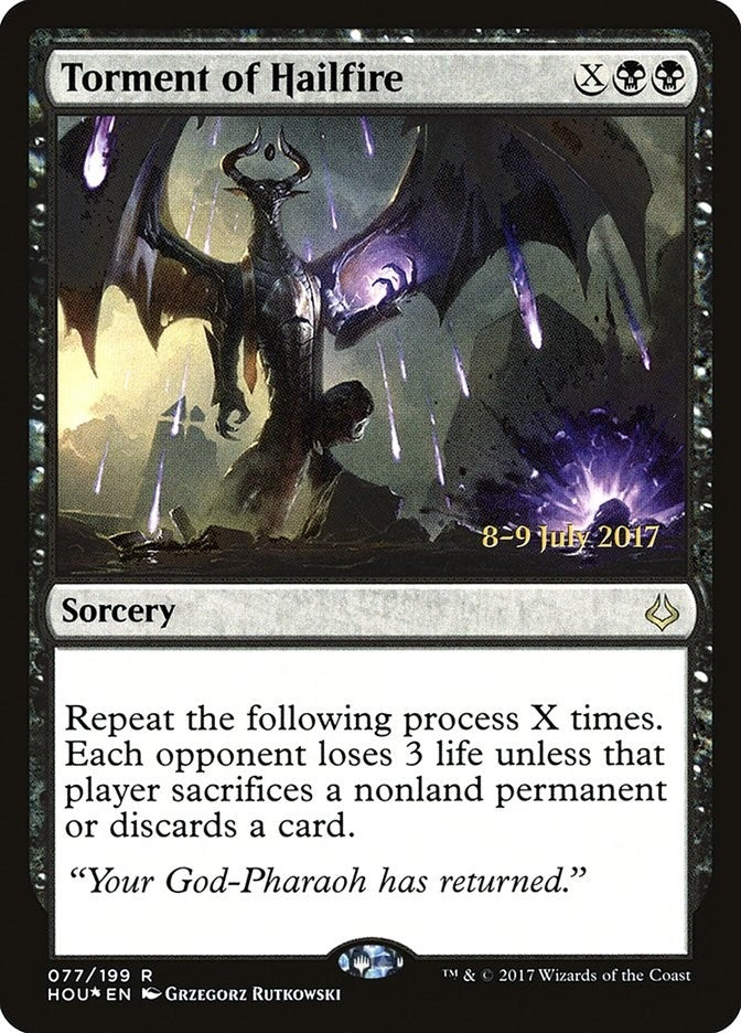 Image for Torment of Hailfire (77) [Prerelease Cards] - Magic: The Gathering