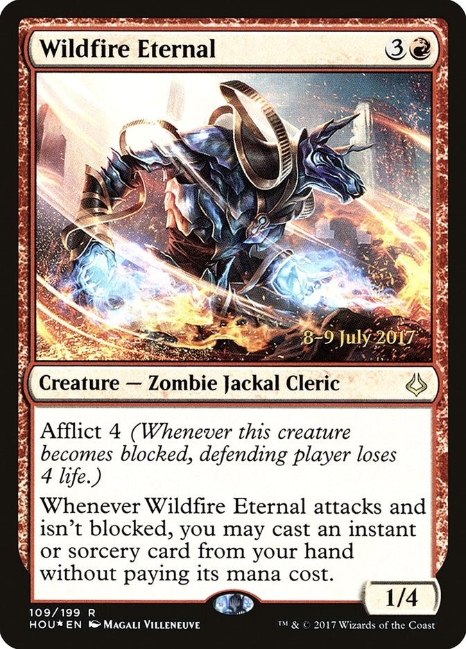 Image for Wildfire Eternal (109) [Prerelease Cards] - Magic: The Gathering