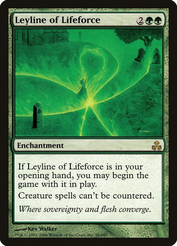 Image for Leyline of Lifeforce (90) [Guildpact] - Magic: The Gathering