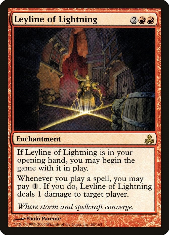 Image for Leyline of Lightning (68) [Guildpact] - Magic: The Gathering