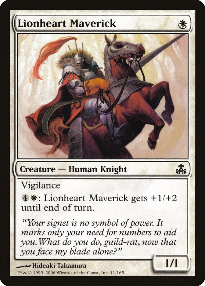 Image for Lionheart Maverick (11) [Guildpact] - Magic: The Gathering