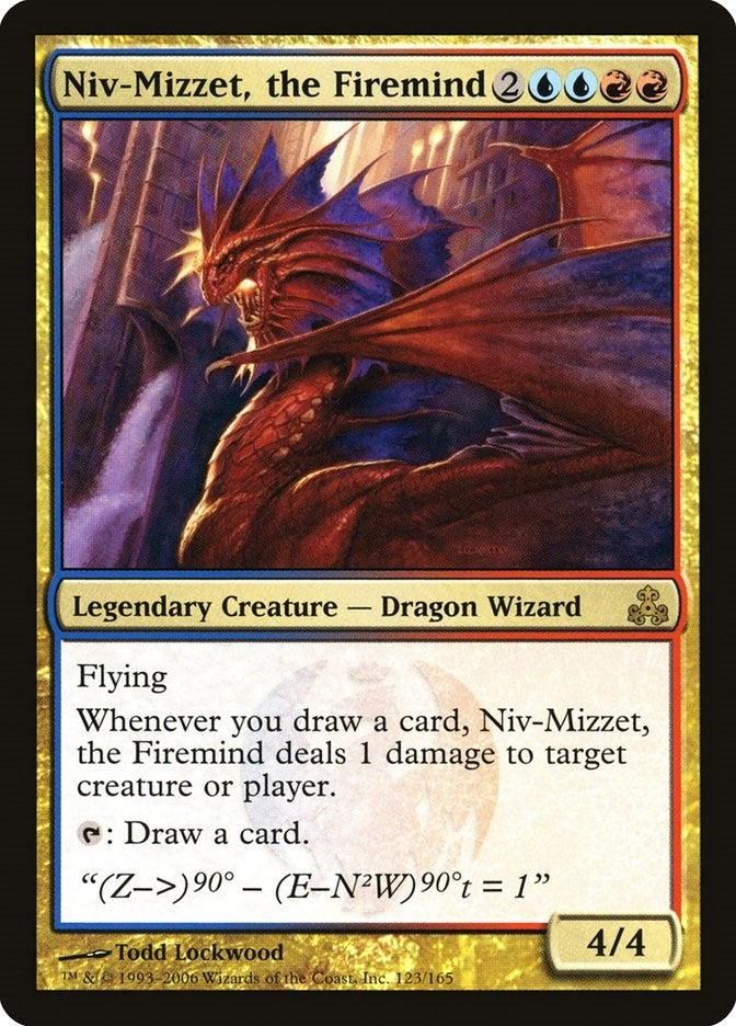 Image for Niv-Mizzet, the Firemind (123) [Guildpact] - Magic: The Gathering