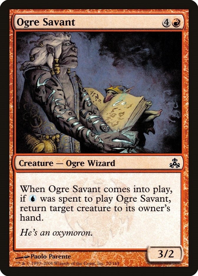 Image for Ogre Savant (70) [Guildpact] - Magic: The Gathering