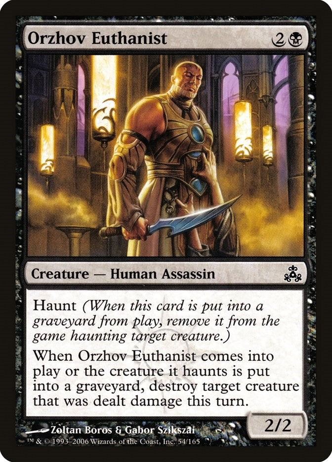 Image for Orzhov Euthanist (54) [Guildpact] - Magic: The Gathering