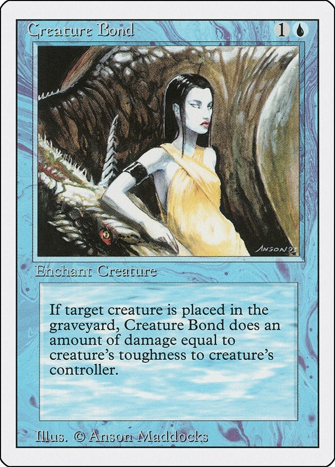 Image for Creature Bond [Revised Edition] - Magic: The Gathering