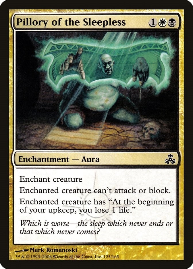 Image for Pillory of the Sleepless (125) [Guildpact] - Magic: The Gathering