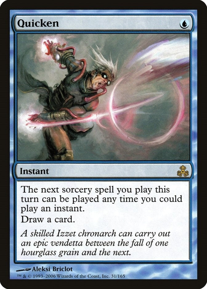 Image for Quicken (31) [Guildpact] - Magic: The Gathering