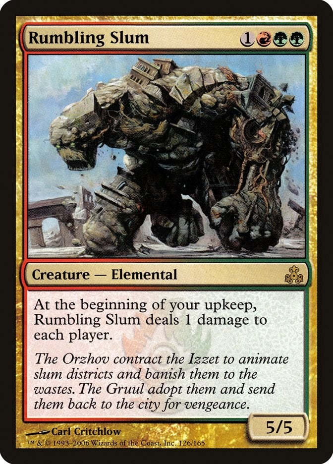 Image for Rumbling Slum (126) [Guildpact] - Magic: The Gathering