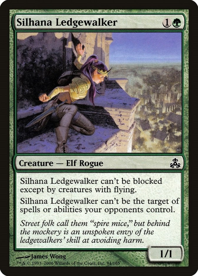 Image for Silhana Ledgewalker (94) [Guildpact] - Magic: The Gathering