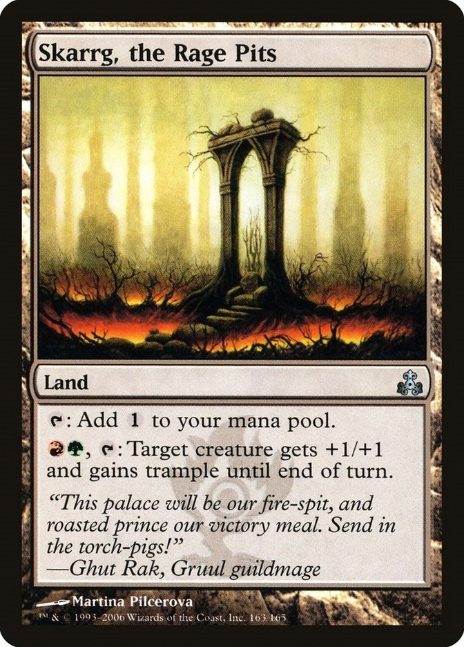 Image for Skarrg, the Rage Pits (163) [Guildpact] - Magic: The Gathering