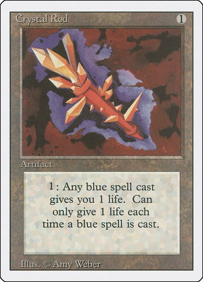 Image for Crystal Rod [Revised Edition] - Magic: The Gathering