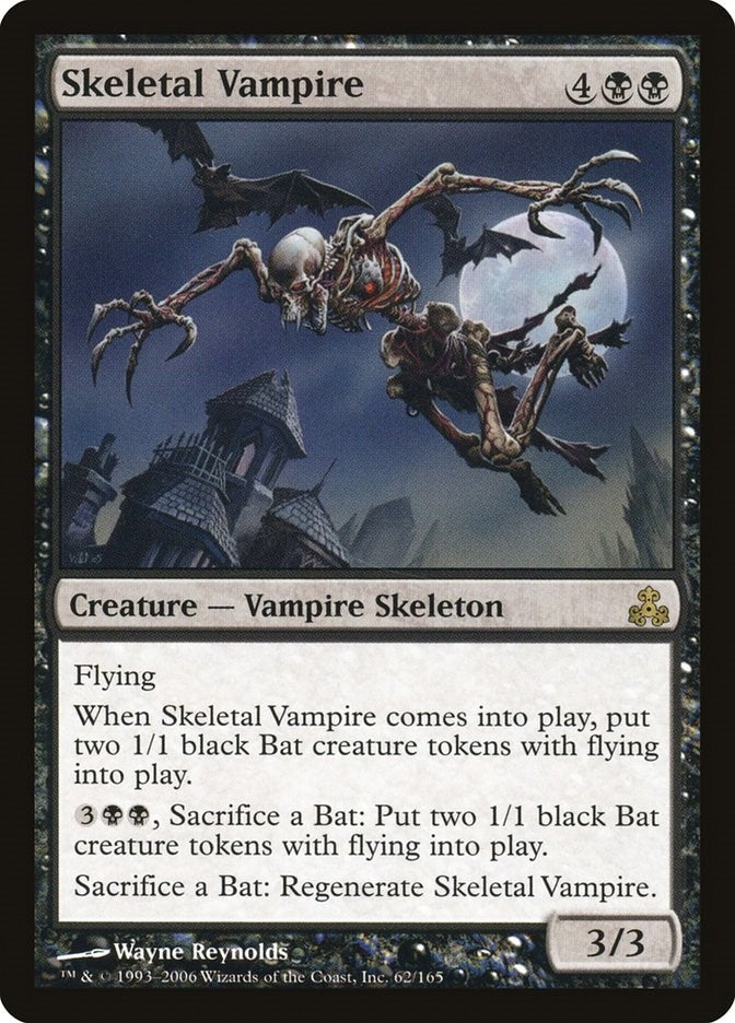 Image for Skeletal Vampire (62) [Guildpact] - Magic: The Gathering