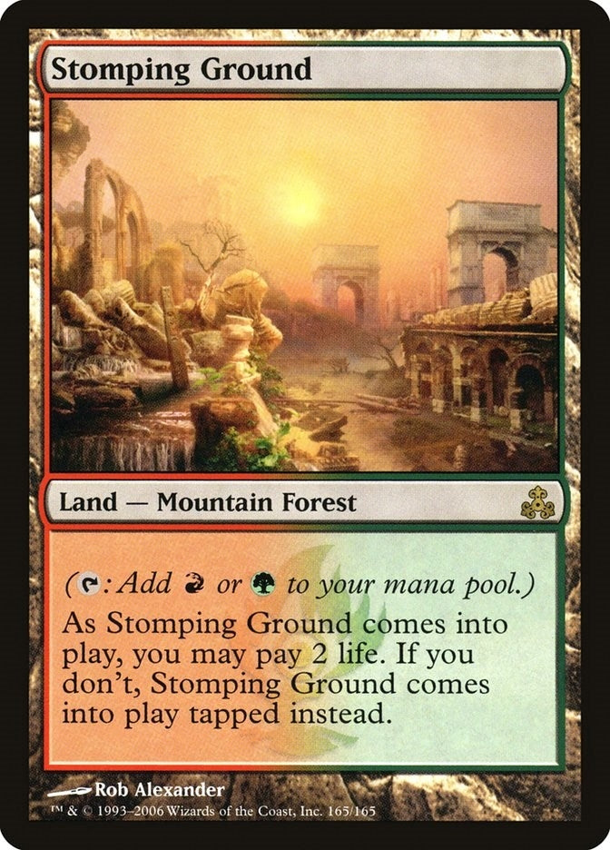 Image for Stomping Ground (165) [Guildpact] - Magic: The Gathering