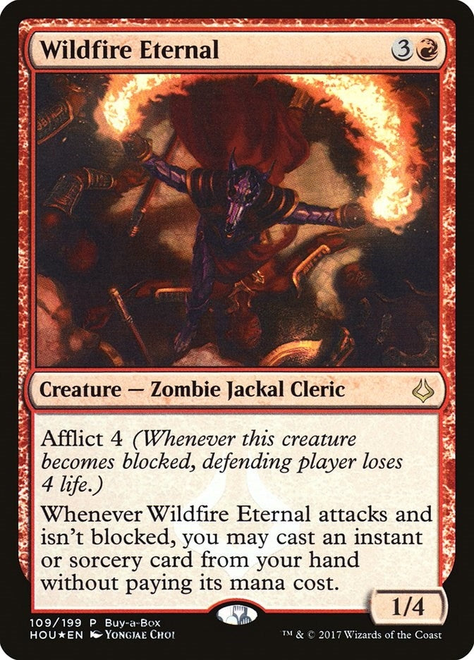 Image for Wildfire Eternal (109) [Buy-A-Box Promos] - Magic: The Gathering