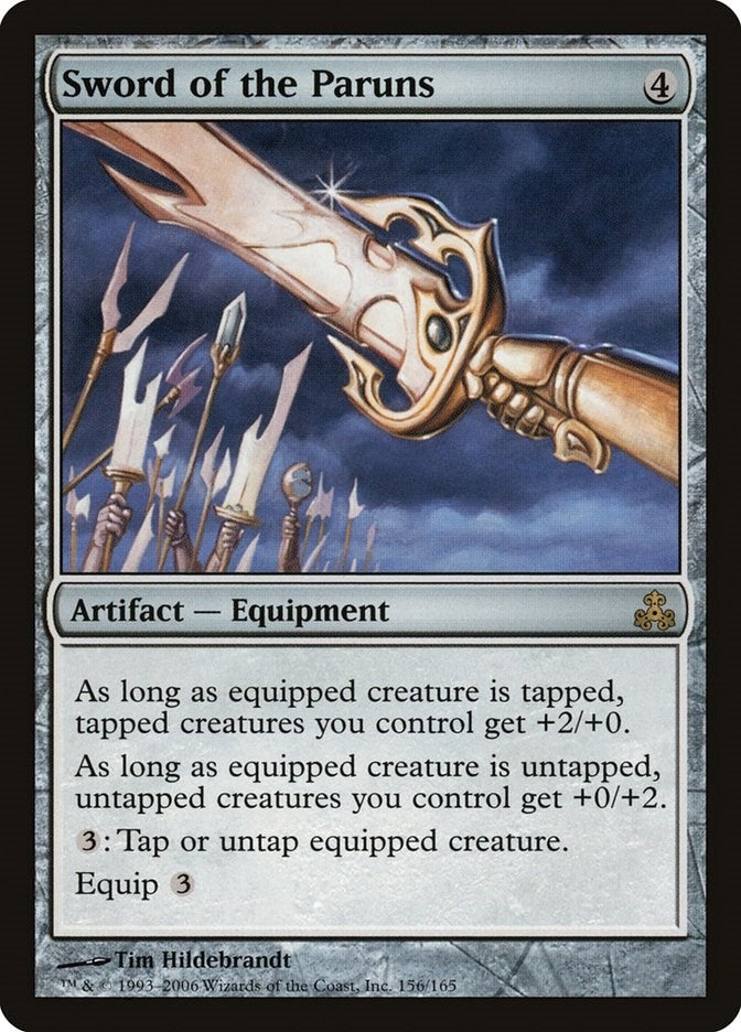 Image for Sword of the Paruns (156) [Guildpact] - Magic: The Gathering