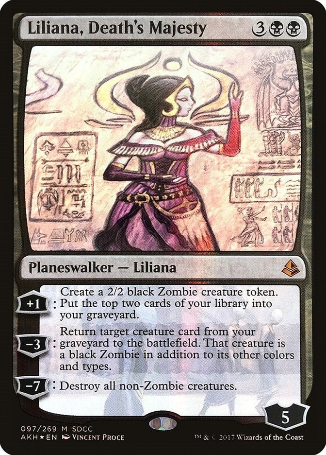 Image for Liliana, Death's Majesty (SDCC 2017 Exclusive) (97) [Media Promos] - Magic: The Gathering
