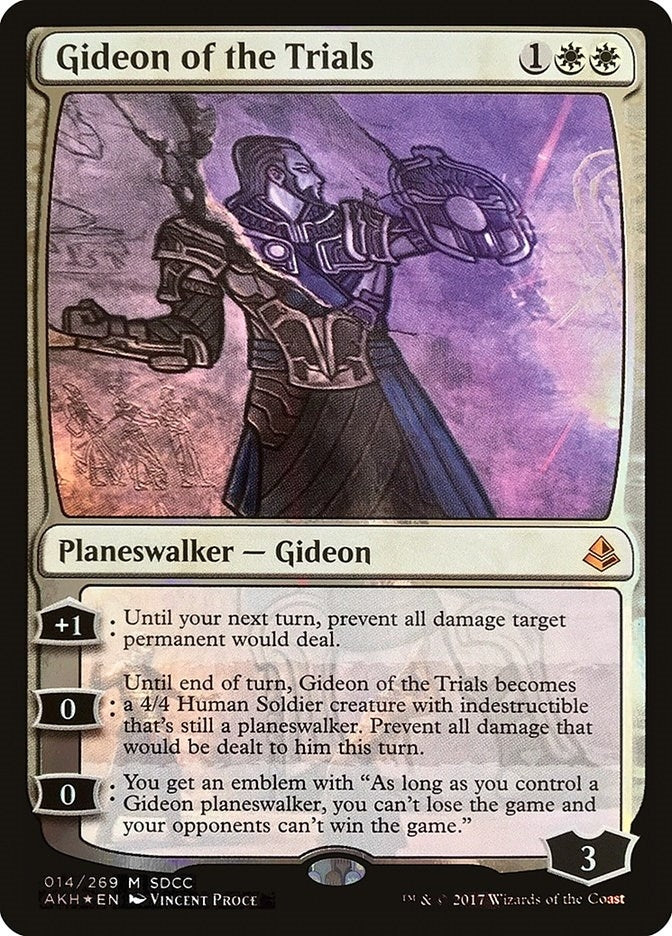 Image for Gideon of the Trials (SDCC 2017 Exclusive) (14) [Media Promos] - Magic: The Gathering