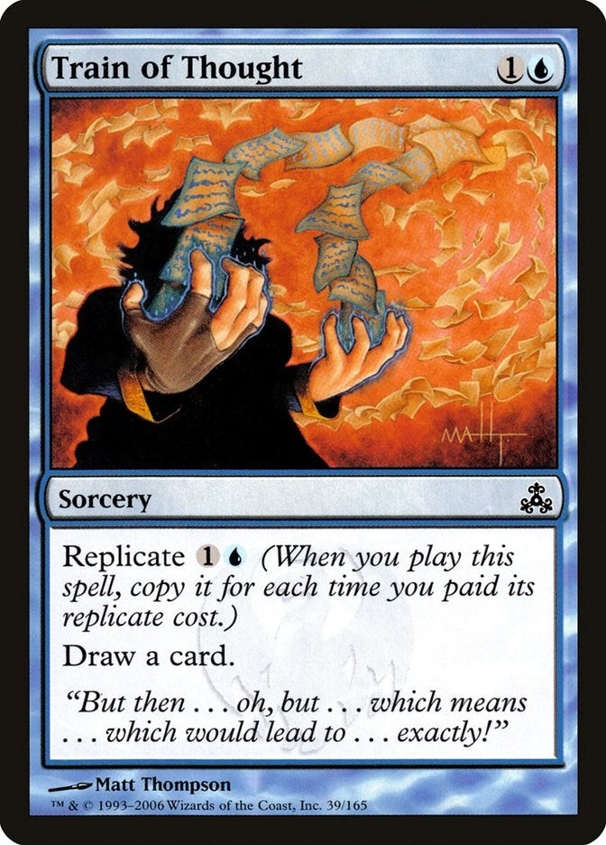Image for Train of Thought (39) [Guildpact] - Magic: The Gathering