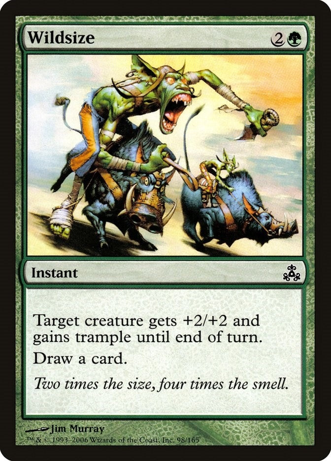Image for Wildsize (98) [Guildpact] - Magic: The Gathering