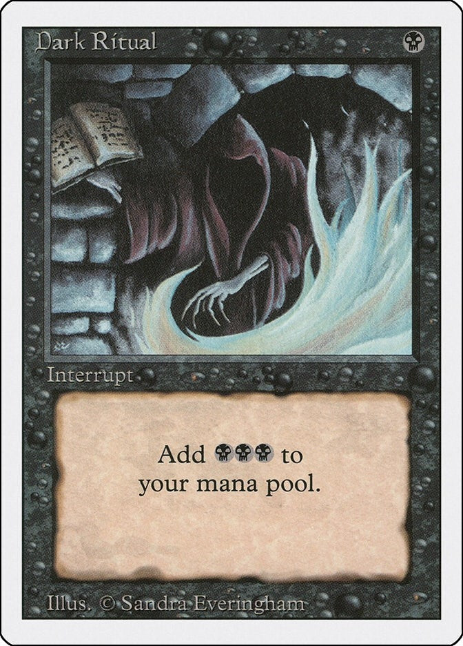 Image for Dark Ritual [Revised Edition] - Magic: The Gathering