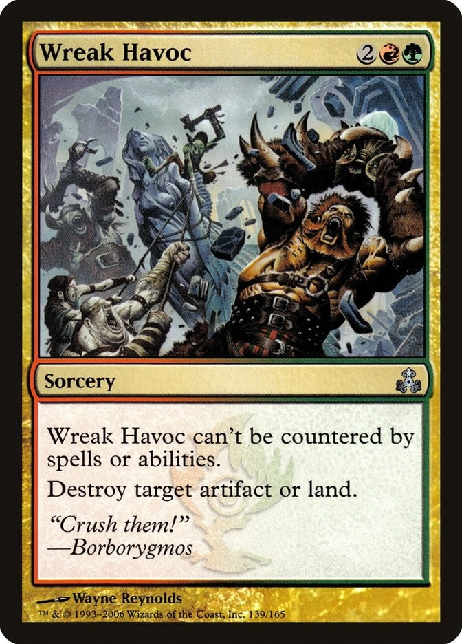 Image for Wreak Havoc (139) [Guildpact] - Magic: The Gathering