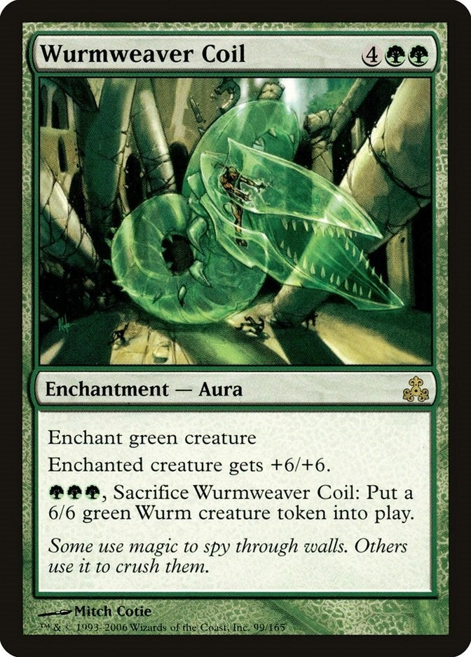 Image for Wurmweaver Coil (99) [Guildpact] - Magic: The Gathering