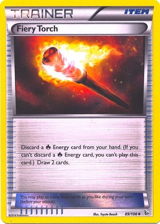 Image for Fiery Torch - 89/106 (Sheen Holo) (089/106) [Miscellaneous Cards & Products] - Pokemon