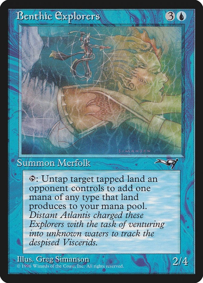 Image for Benthic Explorers (37) [Alliances] - Magic: The Gathering