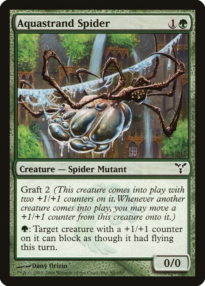 Image for Aquastrand Spider (80) [Dissension] - Magic: The Gathering