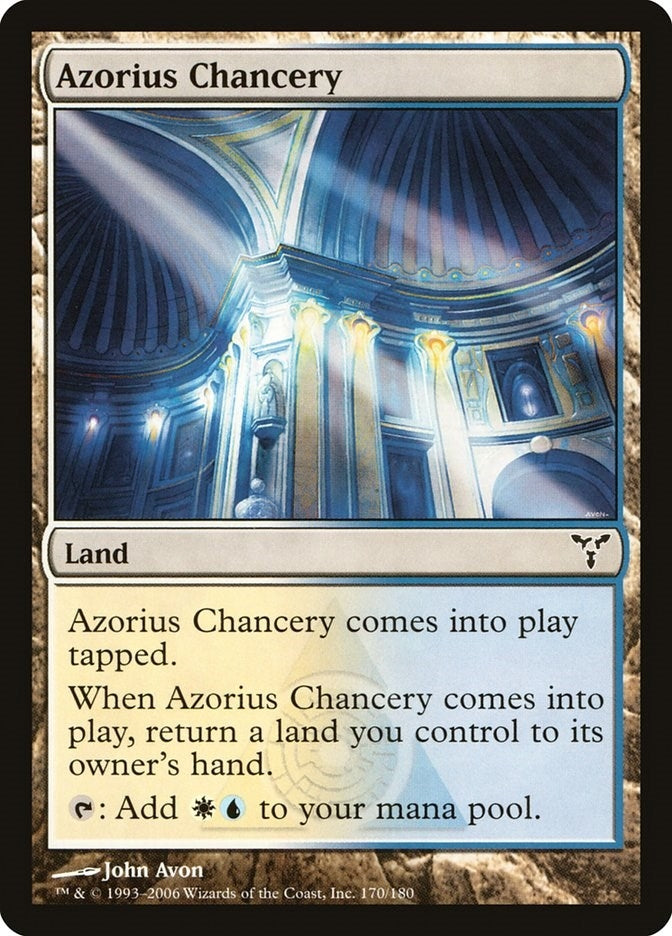 Image for Azorius Chancery (170) [Dissension] - Magic: The Gathering