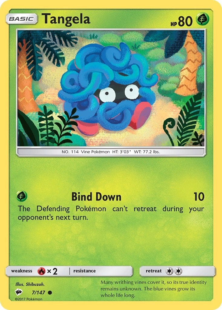 Tangela (7/147) [SM - Burning Shadows]