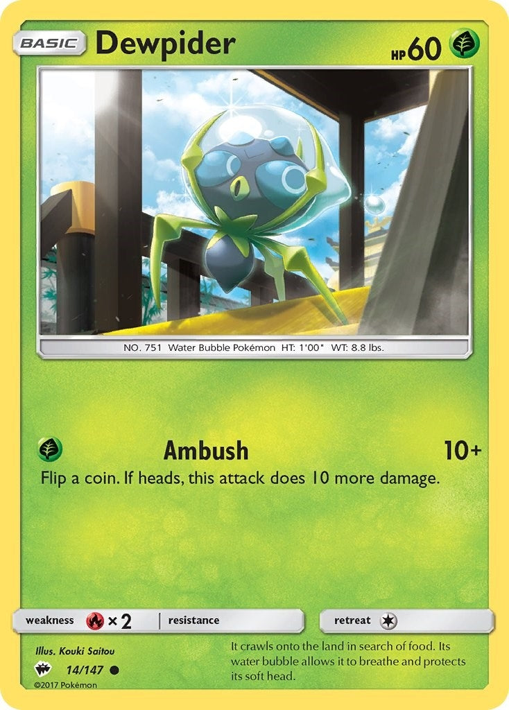 Dewpider (14/147) [SM - Burning Shadows]