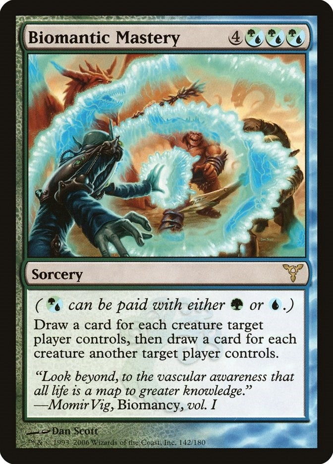 Image for Biomantic Mastery (142) [Dissension] - Magic: The Gathering