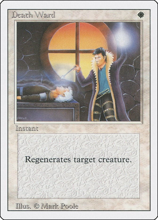 Image for Death Ward [Revised Edition] - Magic: The Gathering