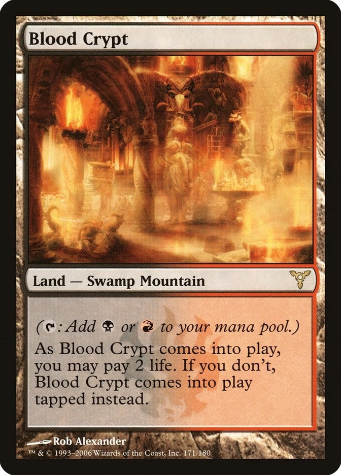 Image for Blood Crypt (171) [Dissension] - Magic: The Gathering