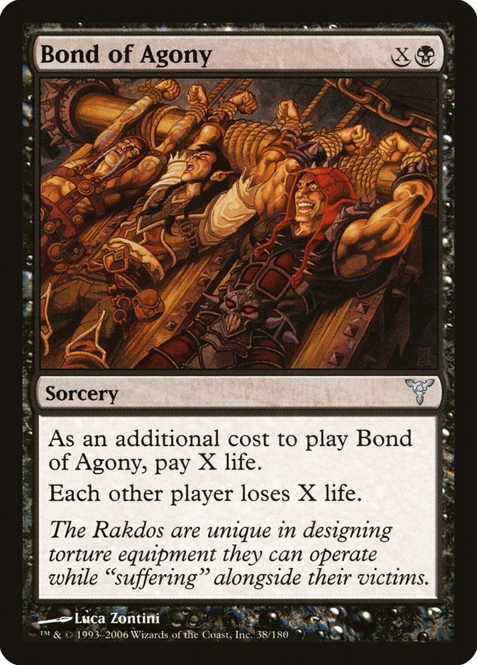 Image for Bond of Agony (38) [Dissension] - Magic: The Gathering