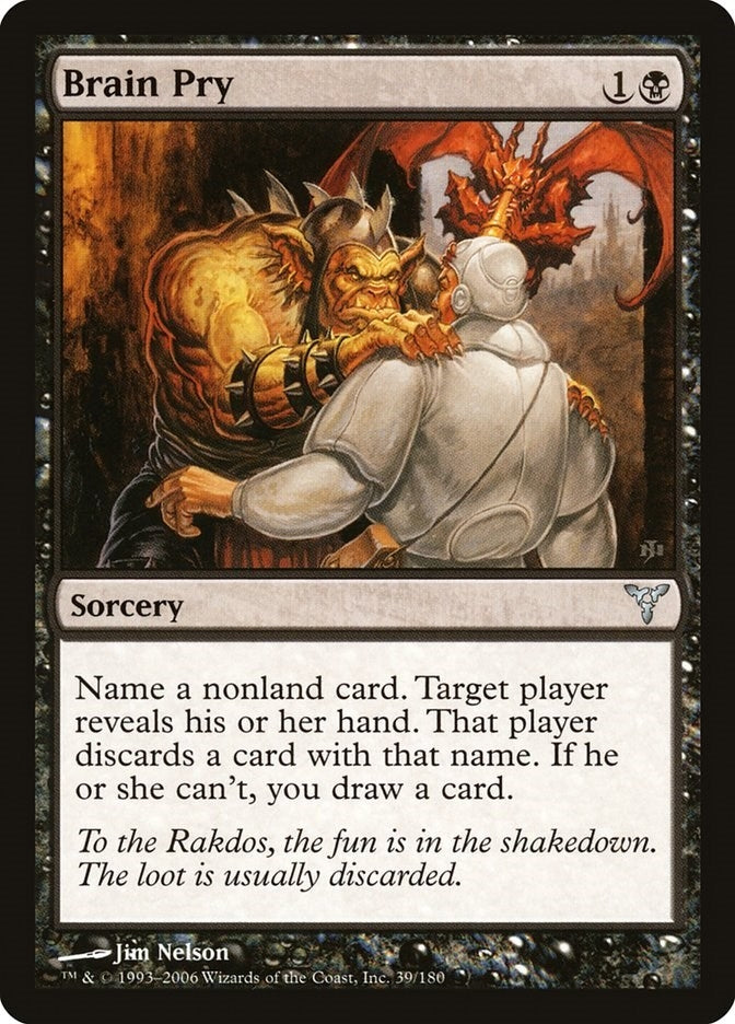 Image for Brain Pry (39) [Dissension] - Magic: The Gathering