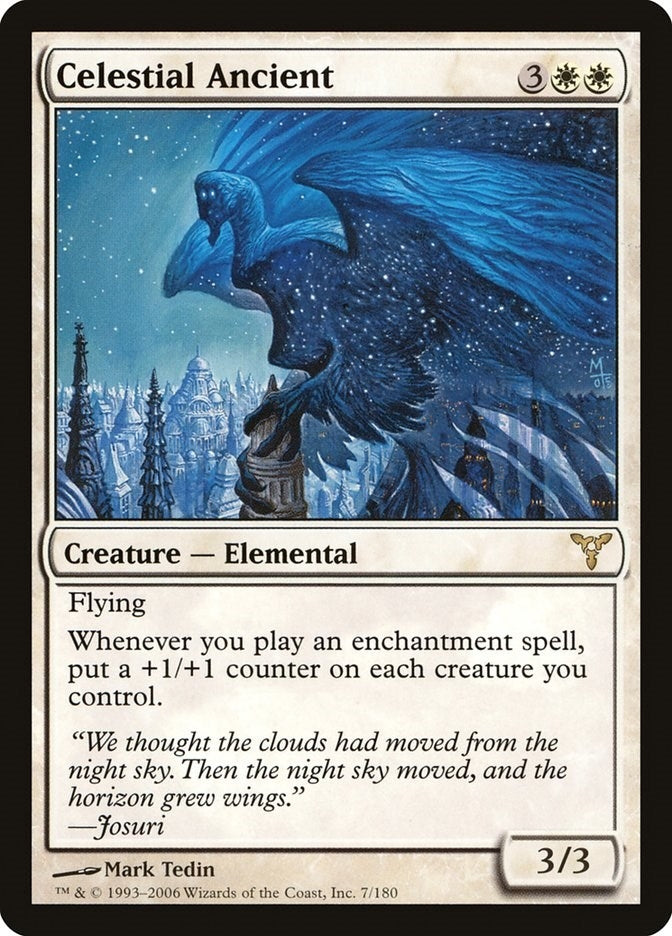 Image for Celestial Ancient (7) [Dissension] - Magic: The Gathering
