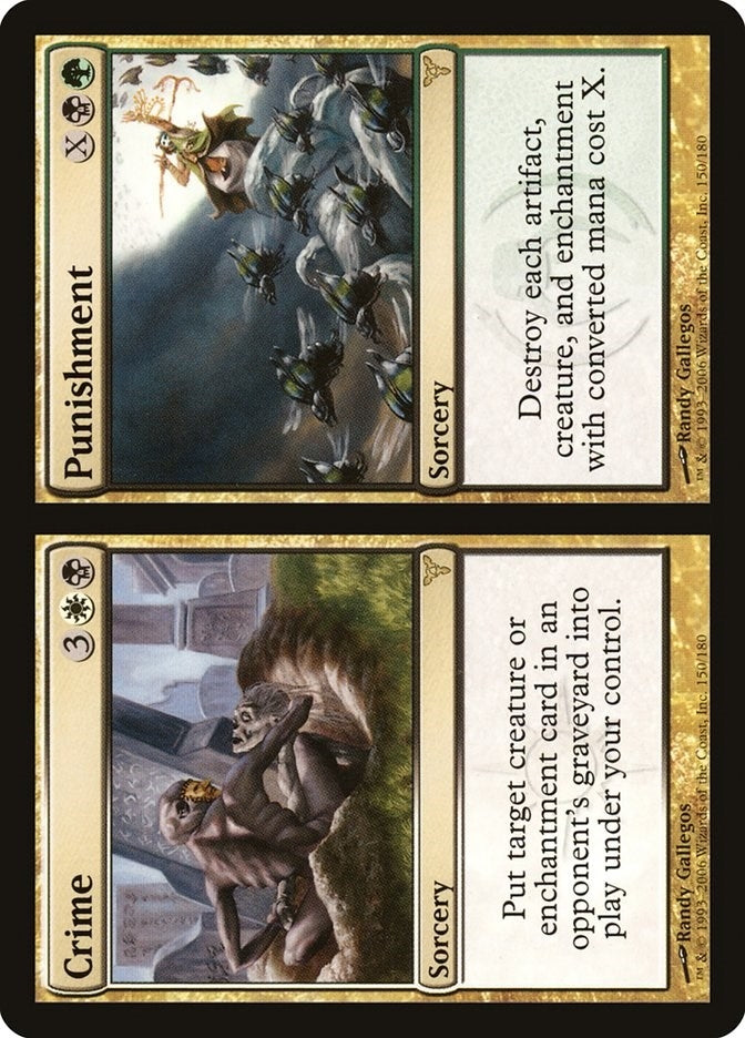 Image for Crime // Punishment (150) [Dissension] - Magic: The Gathering